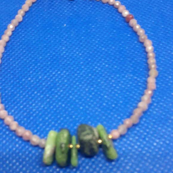 Authentic RUBY W RUBY ZIOLITE AND 24 K GOLD - Picture 5 of 6